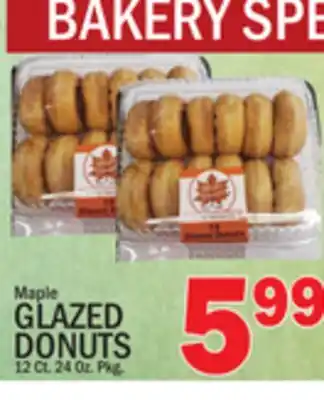 C Town MAPLE GLAZED DONUTS offer