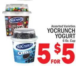 C Town YOCRUNCH YOGURT offer