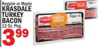 C Town KRASDALE TURKEY BACON offer