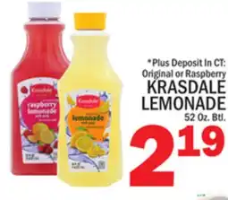 C Town KRASDALE LEMONADE offer