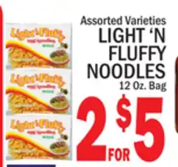 C Town LIGHT'N FLUFFY NOODLES offer