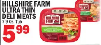 C Town HILLSHIRE FARM ULTRA THIN DELI MEATS offer