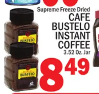 C Town CAFE BUSTELO INSTANT COFFEE offer