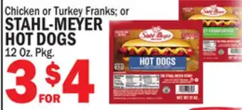 C Town MEYER STAHL-MEYER HOT DOGS offer