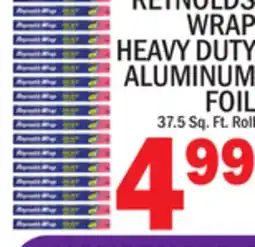 C Town REYNOLDS WRAP HEAVY DUTY ALUMINUM FOIL offer