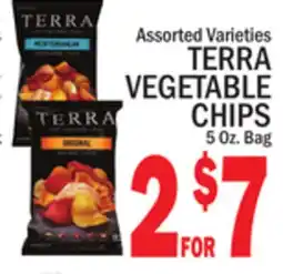 C Town TERRA VEGETABLE CHIPS offer