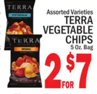 C Town TERRA VEGETABLE CHIPS offer