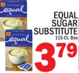 C Town EQUAL SUGAR SUBSTITUTE offer