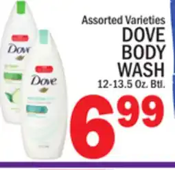 C Town DOVE BODY WASH offer