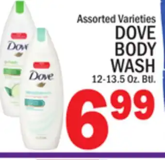 C Town DOVE BODY WASH offer