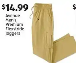 Aldi Avenue Men's Premium Flexstride Joggers offer