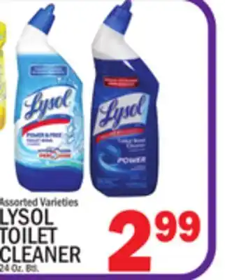 C Town LYSOL TOILET CLEANER offer