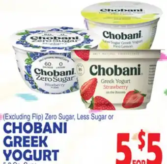 Bravo Supermarkets CHOBANI GREEK YOGURT offer