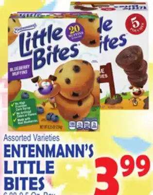 Bravo Supermarkets ENTENMANN'S LITTLE BITES offer