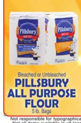 Bravo Supermarkets PILLSBURY ALL PURPOSE FLOUR offer