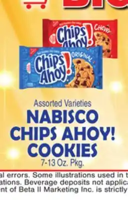 Bravo Supermarkets NABISCO CHIPS AHOY! COOKIES offer