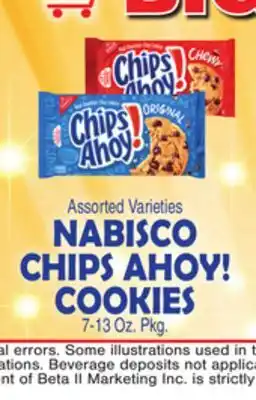 Bravo Supermarkets NABISCO CHIPS AHOY! COOKIES offer