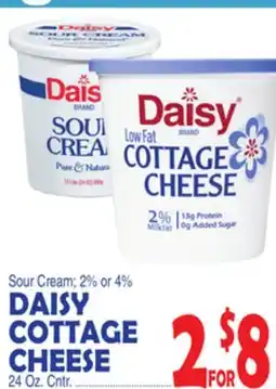 Bravo Supermarkets DAISY COTTAGE CHEESE offer