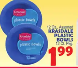 Bravo Supermarkets KRASDALE PLASTIC BOWLS offer