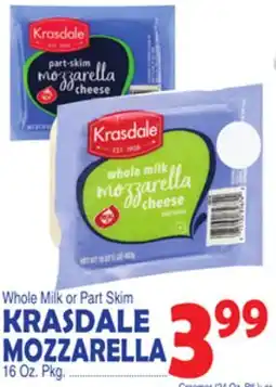 Bravo Supermarkets KRASDALE MOZZARELLA offer