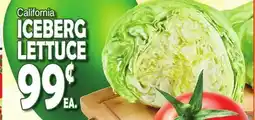 Bravo Supermarkets ICEBERG LETTUCE offer