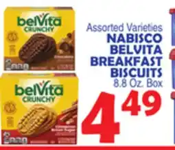 Bravo Supermarkets NABISCO BELVITA BREAKFAST BISCUITS offer