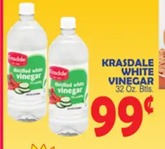 Bravo Supermarkets KRASDALE WHITE VINEGAR offer