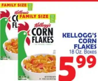 Bravo Supermarkets KELLOGG'S CORN FLAKES offer