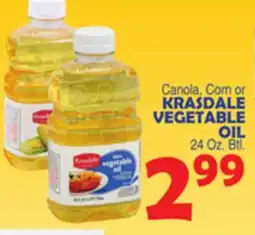 Bravo Supermarkets KRASDALE VEGETABLE OIL offer