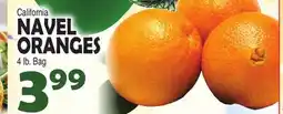 Bravo Supermarkets NAVEL ORANGES offer