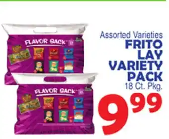 Bravo Supermarkets FRITO LAY VARIETY PACK offer