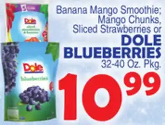 Bravo Supermarkets DOLE BLUEBERRIES offer