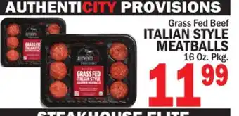 Bravo Supermarkets ITALIAN STYLE MEATBALLS offer