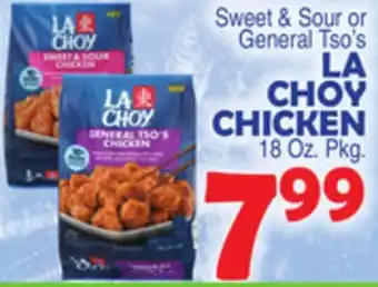 Bravo Supermarkets LA CHOY CHICKEN offer