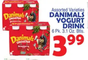 Bravo Supermarkets DANIMALS YOGURT DRINK offer