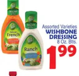 Bravo Supermarkets WISHBONE DRESSING offer