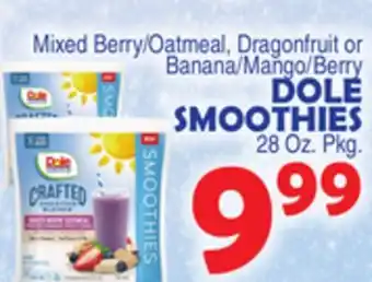 Bravo Supermarkets DOLE SMOOTHIES offer