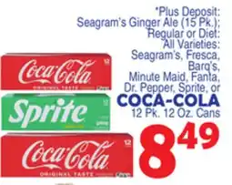 Bravo Supermarkets COCA-COLA offer