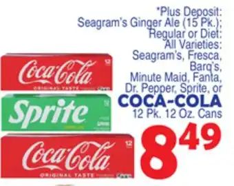 Bravo Supermarkets COCA-COLA offer