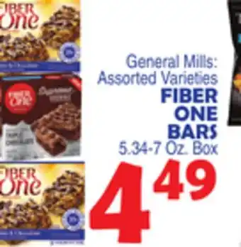 Bravo Supermarkets FIBER ONE BARS offer