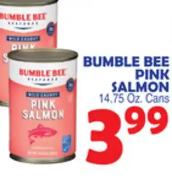 Bravo Supermarkets BUMBLE BEE PINK SALMON offer