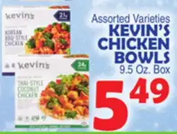 Bravo Supermarkets KEVIN'S CHICKEN BOWLS offer