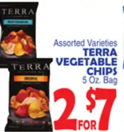 Bravo Supermarkets TERRA VEGETABLE CHIPS offer