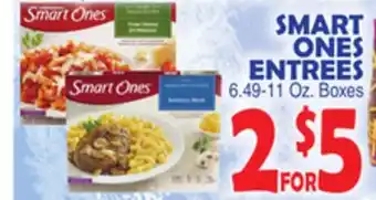 Bravo Supermarkets SMART ONES ENTREES offer