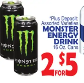 Bravo Supermarkets MONSTER ENERGY DRINK offer