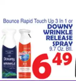 Bravo Supermarkets DOWNY WRINKLE RELEASE SPRAY offer