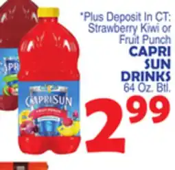 Bravo Supermarkets CAPRI SUN DRINKS offer