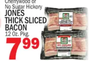 Bravo Supermarkets JONES THICK SLICED BACON offer