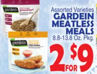 Bravo Supermarkets GARDEIN MEATLESS MEALS offer