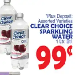 Bravo Supermarkets CLEAR CHOICE SPARKLING WATER offer